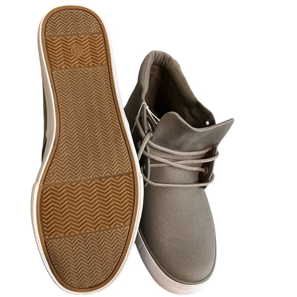 Mens size 11 Goodfellow &Co gray casual ankle high sneakers - Picture 2 of 5